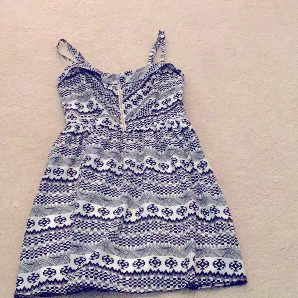 Black and white dress